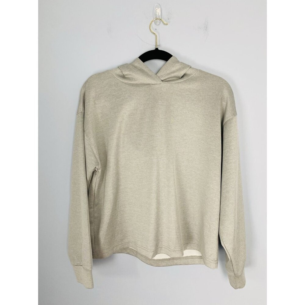 Dip Hoodie Womens Size Small Basic Gray Hooded Pullover Sweatshirt